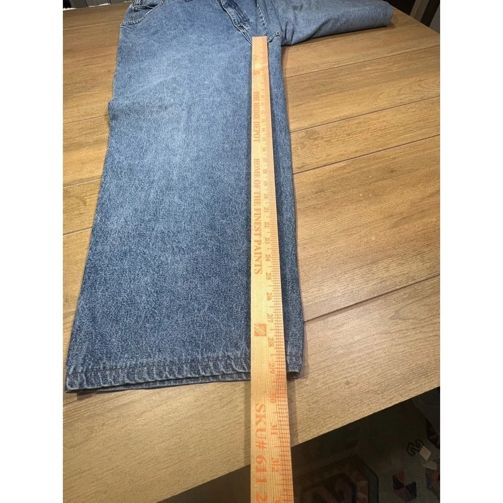 Vintage Arizona Loose Fit Carpenter Jeans Light Wash Denim Men 46x37‎ Y2K